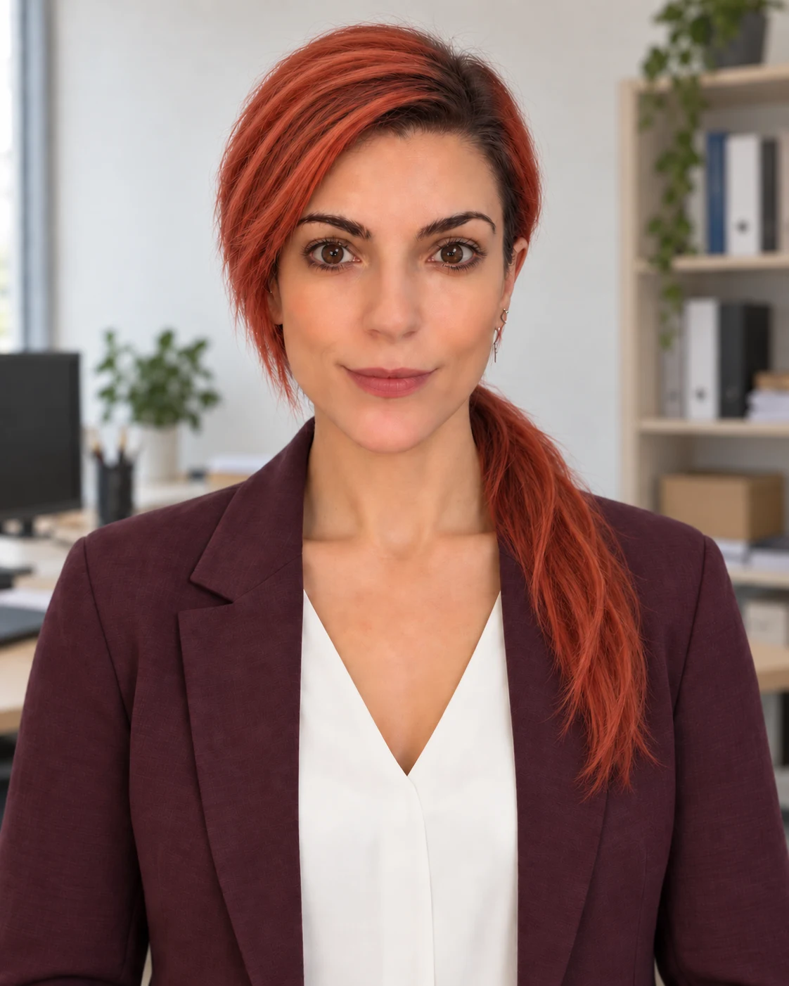 Retrato de Laura Pachón adaptado con IA